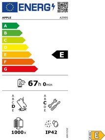 Tablet Apple iPad Mini 2024 (7ª Gen.) Hexa Core 8 GB RAM 512 GB Μοβ 8,3"