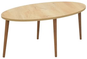 Τραπέζι σαλονιού Barton sonoma-καφέ 90x45x40εκ 90x45x40 εκ.