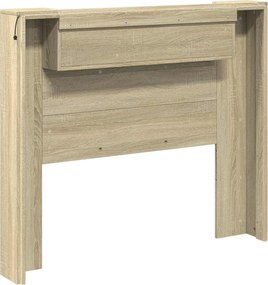 vidaXL Κεφαλάρι Δρύς Sonoma 120 x 16,5 x 103,5 cm Επεξεργασμένο ξύλο