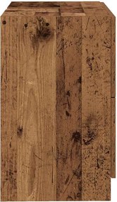 vidaXL Ντουλάπι Μπάνιου Παλιό Ξύλο 78 x 37 x 59 cm Επεξεργασμένο ξύλο