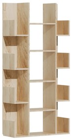 ΒΙΒΛΙΟΘΗΚΗ CHARLES PAKOWORLD ΜΕΛΑΜΙΝΗΣ ΦΥΣΙΚΟ 90X31X182,5ΕΚ