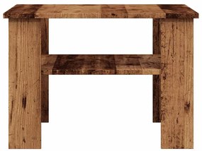 vidaXL Τραπεζάκι σαλονιού παλιό ξύλο 60x60x42 cm Ξύλο μηχανής