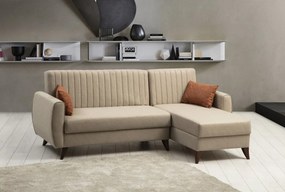 Stewehome Γωνιακός καναπές Alkon 223x130x86 cm