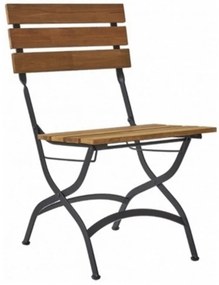 Καρέκλα Πτυσσόμενη Pablona/T 02-00-1244 55x46x87cm Anthracite-Oak