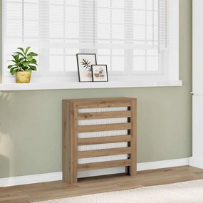 vidaXL Καπάκι Καλοριφέρ Δρυς 78 x 20 x 82 cm Επεξεργασμένο Ξύλο
