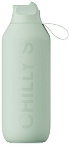 Μπουκάλι Θερμός 1lt Chilly's Series 2 Flip Lichen Green