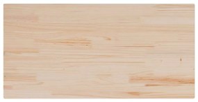vidaXL Επιφάνεια Τραπεζιού Ορθογ. 110x55x2,5 εκ. από Μασίφ Ξύλο Πεύκου