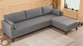 Corner Sofa Bella Corner Sofa Right 1 Grey