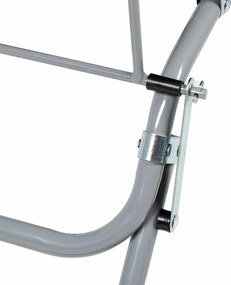 Ξαπλώστε ξαπλώστρα Aktive πολυεστέρας 600D Χάλυβας Μαύρο 177 x 47 x 34 cm