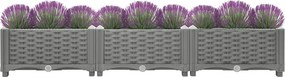 vidaXL Ζαρντινιέρα 120 x 40 x 23 εκ. από Πολυπροπυλένιο