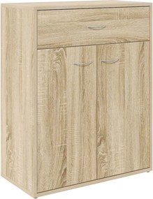 vidaXL Ντουλάπι Sonoma Δρυς 60 x 30 x 75 εκ. από Επεξ. Ξύλο