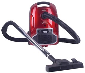 Juro-Pro Malta Ηλεκτρική Σκούπα 800W με Σακούλα 3lt Κόκκινη