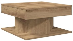 vidaXL Τραπεζάκι Σαλονιού τεχνίτης Δρυς 55x55x30 εκ Επεξεργασμένο Ξύλο