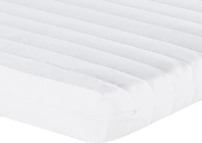 vidaXL Στρώμα Αφρού 7 Ζωνών Σκληρότητα 20 ILD Λευκό 120 x 200 εκ.