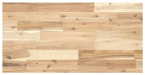 vidaXL Επιφάνεια Τραπεζιού Ορθογώνια 100x40x4 εκ. Μασίφ Ξύλο Ακακίας