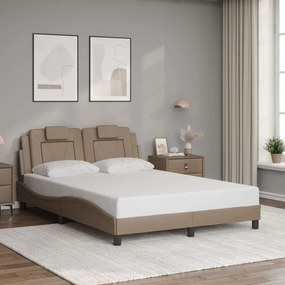 vidaXL Πλαίσιο Κρεβατιού Viana με LED Χωρίς Στρώμα 120x200 εκ.