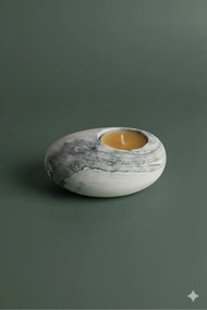 Stewehome χειροποίητο μπετονένιο κηροπήγιο 3x3x7 cm