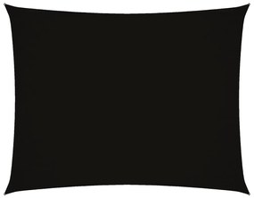vidaXL Πανί Σκίασης Ορθογώνιο Μαύρο 2,5 x 3,5 μ. από Ύφασμα Oxford