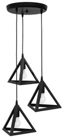 Κρεμαστό Φωτιστικό Οροφής GIZA Μαύρο 34-0335 Heronia Lighting-34-0335-Μαύρο 34-0335