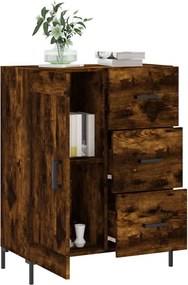 vidaXL Ντουλάπι Καπνιστή Δρυς 69,5 x 34 x 90 εκ. Επεξεργασμένο Ξύλο
