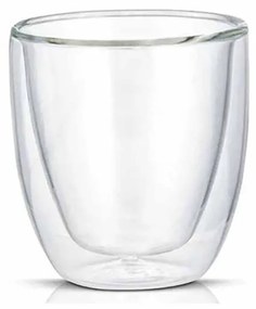 Ποτήρι κούπα Γυάλινο Διπλότοιχο 380ml 8.3x11,3cm