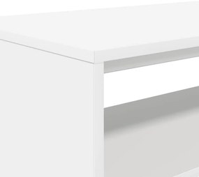 ντουλάπι τηλεόρασης Λευκό 60x40x40 cm Κατασκευασμένο ξύλο - Λευκό