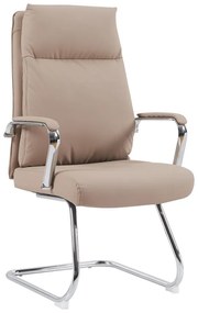 ΚΑΡΕΚΛΑ ΕΠΙΣΚΕΠΤΗ SIQUEL I PAKOWORLD PU ΣΕ CAPPUCCINO ΑΠΟΧΡΩΣΗ 58X62X105ΕΚ