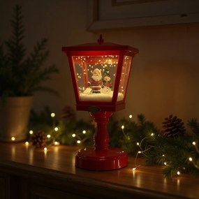 Φανάρι vintage με χιόνι και 4 λειτουργίες