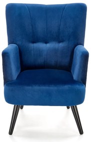 PAGONI chair color: dark blue / black DIOMMI V-PL-PAGONI-FOT-GRANATOWY