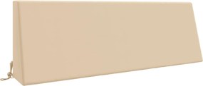 vidaXL Μαξιλάρι πλάτης SOEST 100% Πολυεστέρας Κρεμ 120 x 20 x 40 cm