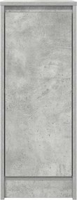 vidaXL Ντουλάπι Γκρι Σκυροδέματος 29,5x34x76 εκ. Επεξεργασμένο Ξύλο