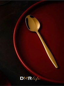 Σετ 6 τεμαχίων κουταλακιών τσαγιού από ανοξείδωτο ατσάλι