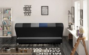 Καναπές - κρεβάτι Rojo-Gkri-Mple