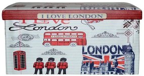 ΣΚΑΜΠΩ ΜΕ ΑΠΟΘΗΚΕΥΤΙΚΟ ΧΩΡΟ LONDON ΑΠΟ PU 80X40X40