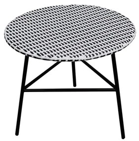 GRANADA COFFEE TABLE ΓΚΡΙ D65xΗ56cm