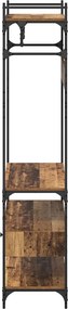 vidaXL Ντουλάπι Παλαιό ξύλο 89 x 39 x 184.5 εκ. Επεξεργασμένο Ξύλο