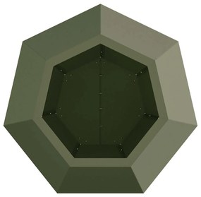 vidaXL Γλάστρα Ελιά Πράσινη 50 x 50 x 40 cm Ατσάλι