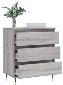 vidaXL Ντουλάπι Γκρι Sonoma 60x35x70 εκ. από Επεξεργασμένο Ξύλο