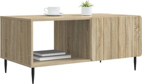 vidaXL Τραπεζάκι σαλονιού Sonoma Δρυς 90 x 50 x 40 cm