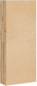 vidaXL Βιβλιοθήκη Αρτισιανή Δρυς 80x30x189 εκ. από Επεξ. Ξύλο