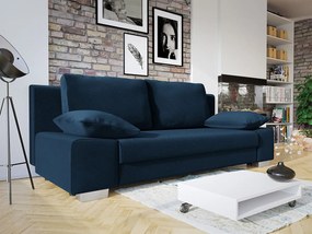 Καναπές κρεβάτι Comfivo 145, Αριθμός θέσεων: 2, Αποθηκευτικός χώρος, 77x200x87cm, Πόδια: Πλαστική ύλη, Μέταλλο | Epipla1.gr