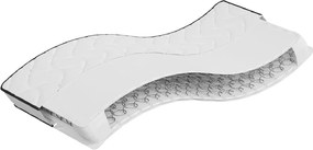 vidaXL Στρώμα με Bonnell Springs Medium 90x190 εκ. Μονό