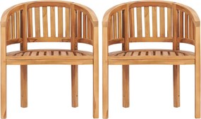 VidaXL Σετ Σαλονιού Κήπου 4 τεμ. από Ξύλο Teak