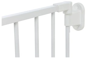 Φράγμα ασφαλείας Trixie Λευκό 62,5-300 x 76,5 cm