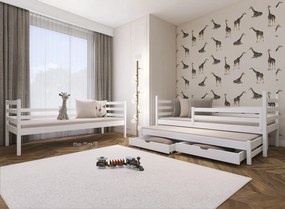 LUK 80x180 graphite bunk bed Lano Furniture