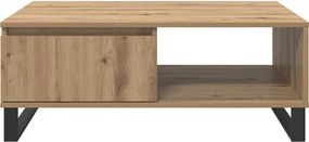 vidaXL Τραπεζάκι σαλονιού Artisan Oak 90 x 60 x 35 cm