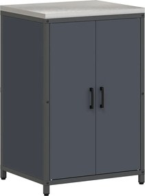 vidaXL Σετ Αποθήκευσης Κουζίνας HATTEM 2 pcs Ανθρακί