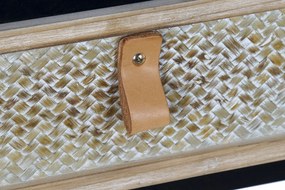 Έπιπλο Εισόδου Home ESPRIT Καφέ Μαύρο 120 x 38 x 80 cm