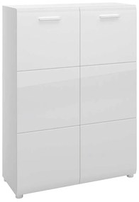 Παπουτσοθήκη Canyon II 162678099 89,9x36x120cm White Plastic,Chipboard