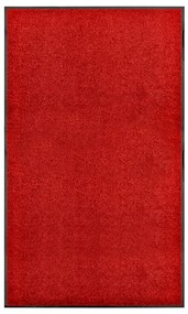 Πατάκι Εισόδου Πλενόμενο Κόκκινο 90 x 150 εκ.